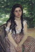 Pierre Renoir Summer(The Gypsy Girl) oil painting on canvas